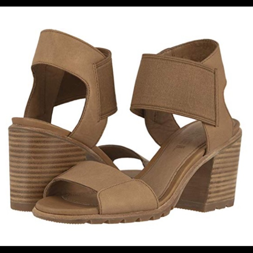 Sorel🌹NEW🌹 Nadia sandal camel brown size 11